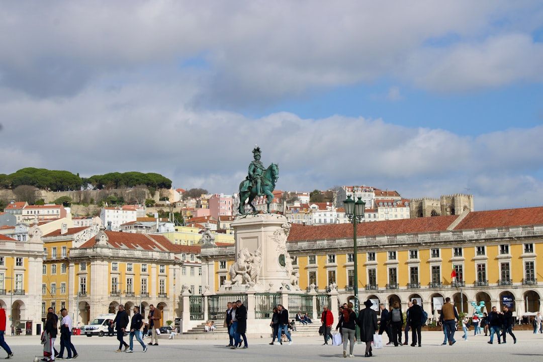 The walking routes in Lisbon